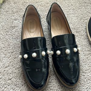 Alex Marie Black Loafers
